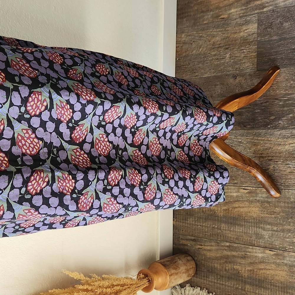 Flax Raspberry Print Reason Dress - Picture 3 of 7
